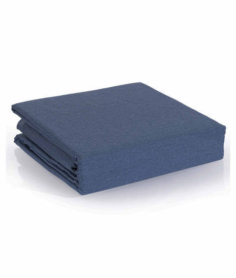 Koza Home Pacifico Duvet Cover Set Cotton Navy King Size 240x220 9555A King Size