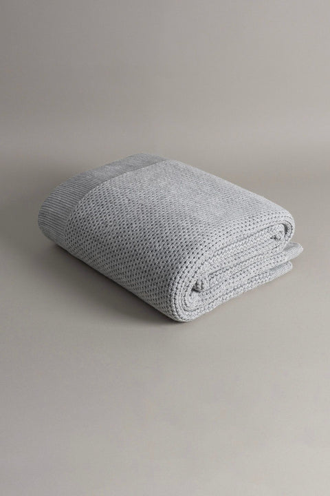 Koza Home Miel Gray Edge Pom Pom TV Blanket 130x170 37107 130 x 170
