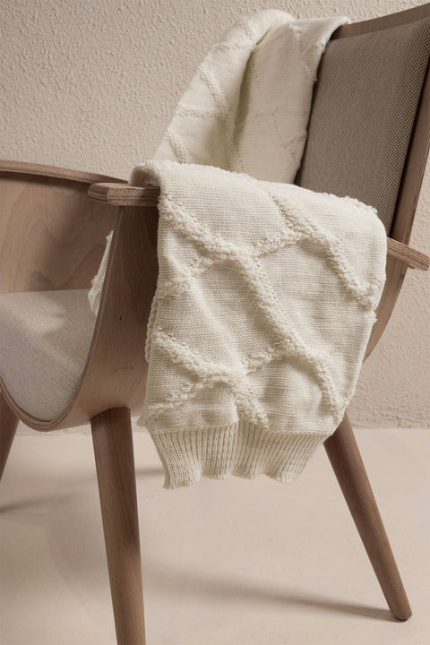 Koza Home Espuma De Mar Cream TV Blanket 130x170 37127 130 x 170