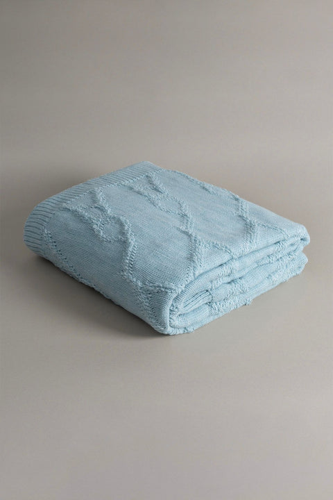 Koza Home Espuma De Mar Blue Tv Blanket 130x170 37147 130 x 170