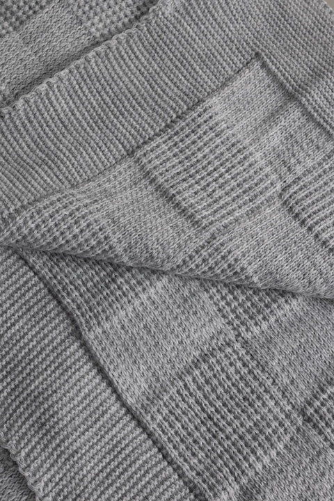 Koza Home Plaid Grey TV Blanket 130x170 15007 130 x 170