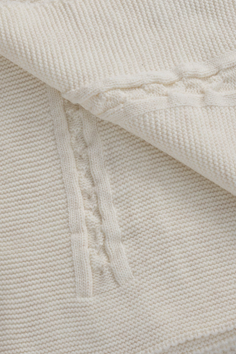 Koza Home Trenza Cream Double Blanket 200x220 15025 Double