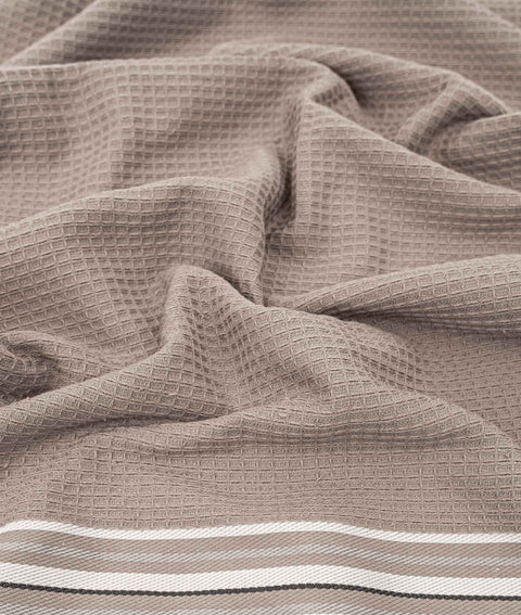 Koza Home Limira 2 Piece Set Mink Cotton 1 Bathrobe SM 1 Dowry Towel 50x90 2228 SM