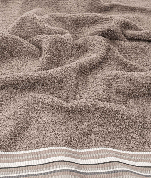 Koza Home Limira 2 Piece Set Mink Cotton 1 Bathrobe SM 1 Dowry Towel 50x90 2228 SM