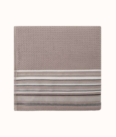 Koza Home Limira 2 Piece Mink Dowry Towel Set 50x90-90x150 2258 50 x 90 - 90 x 150