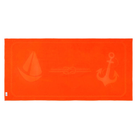 Anemoss Sail Beach Towel Orange
