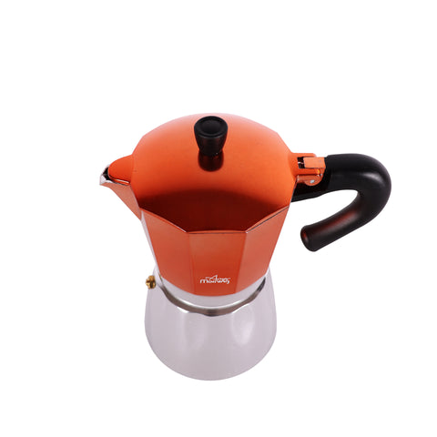 Any Morning Stovetop Espresso Aluminum Moka Pot, 240 ml - 8 oz